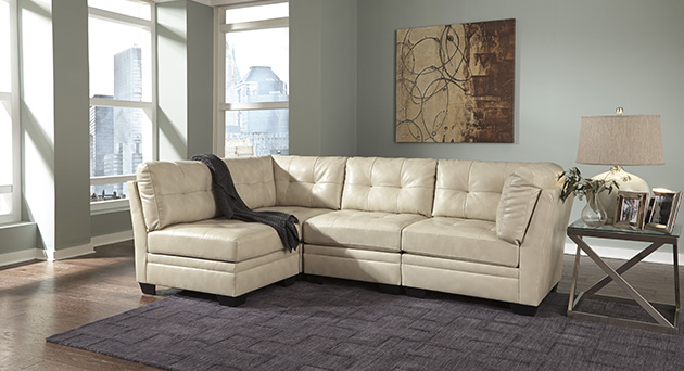 Khalil DuraBlend® Taupe Modular Sectional